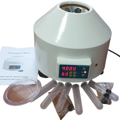 Центрифуга лабораторная 800-1Е (цифровая, 4000 об/мин, 6*20мл, таймер, 1790g)