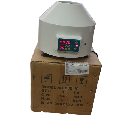 Центрифуга лабораторная 800-1Е (цифровая, 4000 об/мин, 6*20мл, таймер, 1790g)