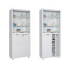 Шкаф медицинский Промет HILFE MD 2 1670/SG (700x320x1755 мм)