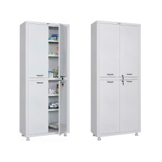 Шкаф медицинский Промет HILFE MD 2 1670/SS (700x320x1755 мм)