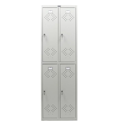 Шкаф для раздевалки ПРАКТИК LS-22 (575х500х1830 мм)