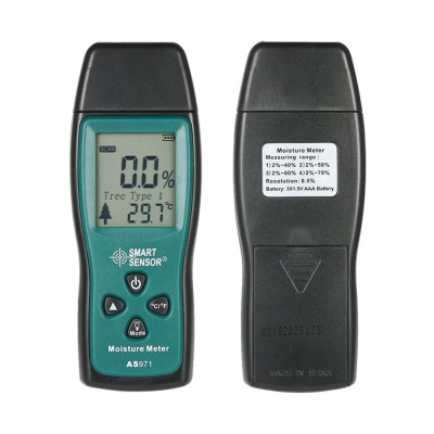 Вологомір деревини Smart Sensor AS971 2в1 (2-70%, 0-40°С)