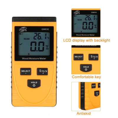 Вологомір Benetech GM 630-EN-00 (MD630) (0-50 %, 0...+50 °C)