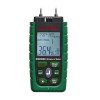 Влагомер древесины и строматериалов Mastech MS6900 3в1 (0-60%; -10.0...50.0 °C; 10...90%) с 7 режимами