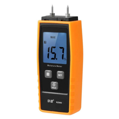 Вологомір деревини та будматеріалів голчастий RZ660 (0 - 80%, 8 режимом)