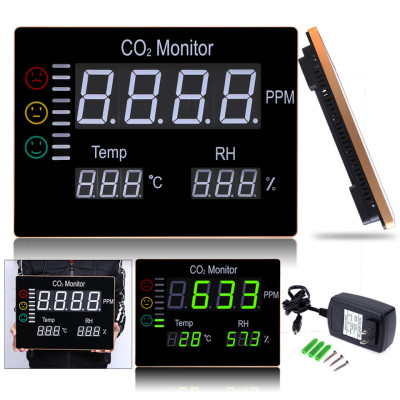 Термогигрометр-измеритель CO2 HT-2008 (монитор, настенный)