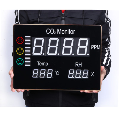 Термогигрометр-измеритель CO2 HT-2008 (монитор, настенный)