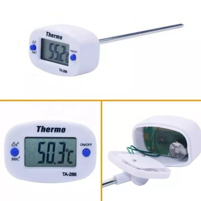 Термометр цифровой Thermo ТА-288 кухонный (-50...+300 ºC) с вращающимся на 180º дисплеем