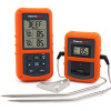 Беспроводной двухканальный термометр ThermoPro TP-20 (до 100 м, 0-300 °С, таймер, 7 режимов для мяса)