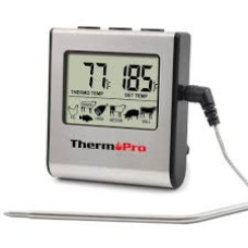 Термометр для мяса Thermopro TP-16 (0...+250°C) с таймером и магнитом