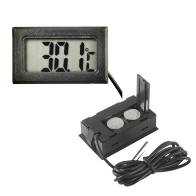 Цифровой термометр TPM-10 (-50...+110 °C) с выносным датчиком (длина - 1 м)