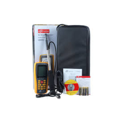 Термоанемометр Benetech GM8903 (0.030-30m/s; 0-45ºC; 0-999900m3/min, USB, память 350 изм.)