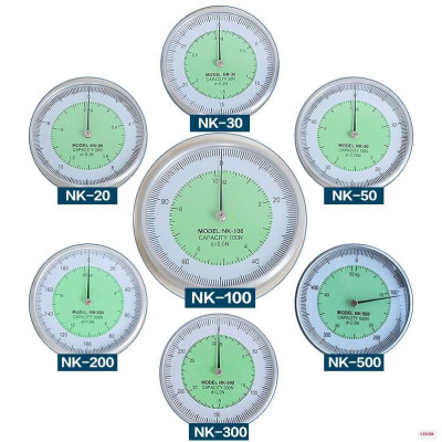 Динамометр аналоговый пружинный универсальный NK-500 (ДА-500, ДУ-500) (2 Н / 0,2 кг)