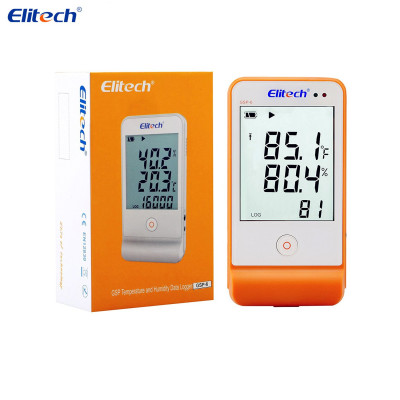 Регистратор температуры и влажности Elitech GSP-6 с выносным датчиком (память 16000, ПО)