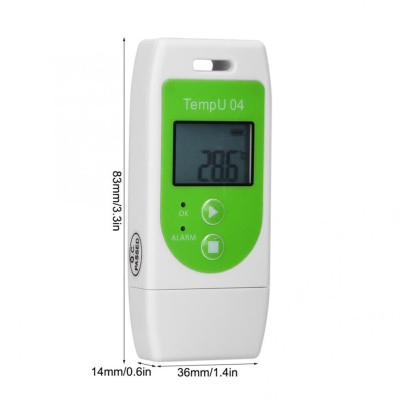 Регистратор температуры TempU04 (-30...+ 60 °C, память 32000, PDF, ПО не нужно) IP65