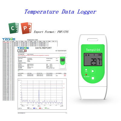 Регистратор температуры TempU04 (-30...+ 60 °C, память 32000, PDF, ПО не нужно) IP65