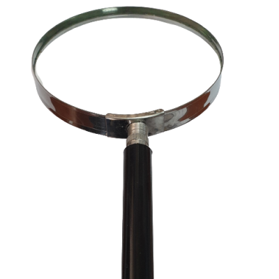Ручная лупа Magnifying Glass 100мм (3х кратная, металлическая обечайка)