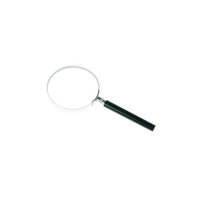 Ручная лупа Magnifying Glass 100мм (3х кратная, металлическая обечайка)