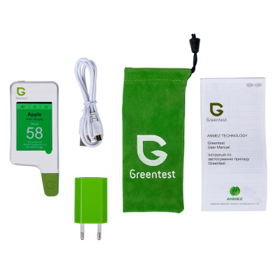 Нитрат-тестер ANMEZ Greentest 2 + рыба  (66 продуктов, 30...10000 мг/кг)