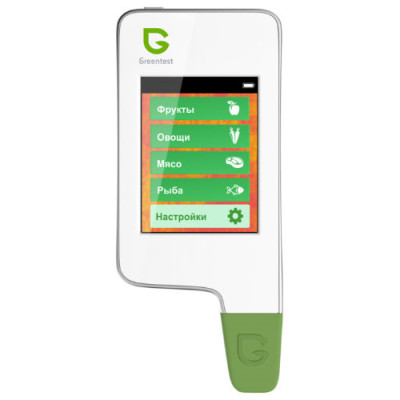 Нитрат-тестер ANMEZ Greentest 2 + рыба  (66 продуктов, 30...10000 мг/кг)