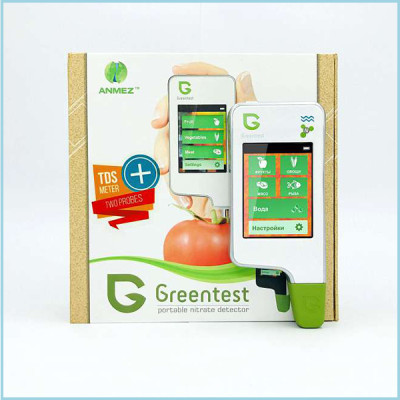 Нитрат-тестер ANMEZ Greentest 3 + TDS  (66 продуктов, 30...10000 мг/кг)