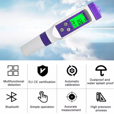 ОВП-метр ORP/TEMP BLE-9001 (cмарт bluetooth)