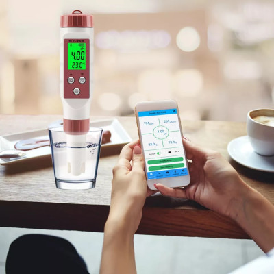 pH/TDS/ЕС/Temp метр BLE-9908 4в1 (cмарт bluetooth)