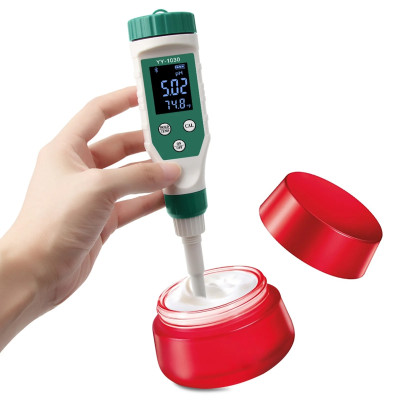 pH-метр YY-1030 bluetooth (c острым электродом для молока, кремов, мяса, сыра, почвы)