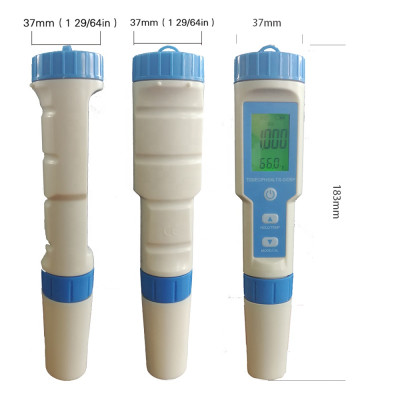 Комбинированный 7в1 PH/TDS/EC/ORP/SALINITY/S.G./TEMP СОМ-600 (с подсветкой)