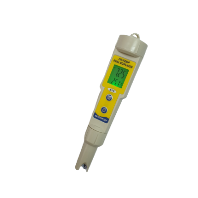 pН-метр рH 035Z c подсветкой (0-14 pH (0,01рН), 0.1...+50 °C, АТС, влагозащищенный, автокалибровка)