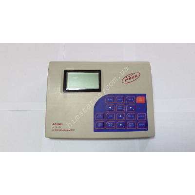 Лабораторный рН-метр  pH/ОВП/Temp-метр ADWA AD1000 (-2.000...+16.000 pH, АТС, ОВП)