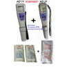 Комплект Adwa pН-метр AD11 + солемер и кондуктометр AD31  (0,1 рН, -2…+16 pH; TDS: 0-2000 ppm; EC: 0-3999 μS/cm)