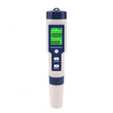 Комбинированный pH/TDS/ЕС/Salinity/Temp метр EZ-9909 5в1 (влагозащищённый, сменным электродом, АТС)