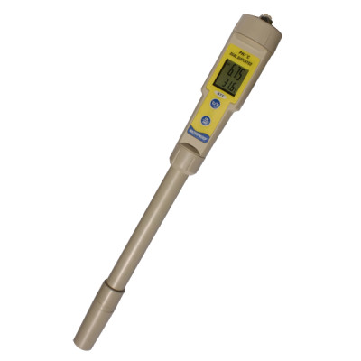 pН-метр PH-035L (0-14 pH) с удлинённым сменным электродом - 21 см, АТС, IP65
