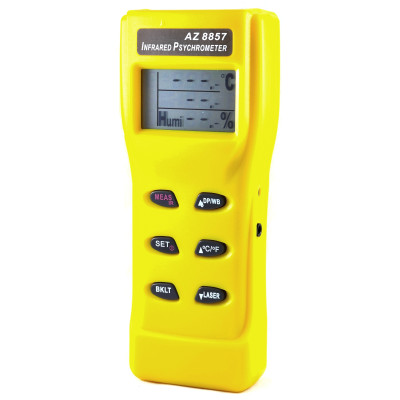 Пирометр, гигрометр, термометр (3 в 1) AZ-8857 (-40...+500 °C)