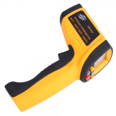 Пирометр Benetech GM1650 (Эпир 1650) (+200…+1650 °C, DS - 50:1, EMS: 0,1-1)