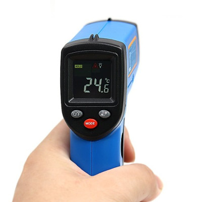 Пирометр Benetech GM333A (-50~400°C; DS:12:1; EMS:0,1-1,00; инвертированный дисплей)