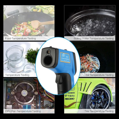 Пирометр Benetech GM531 (-50~530°C; DS:12:1; EMS:0,1-1,00)