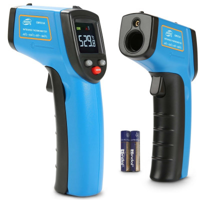 Пирометр Benetech GM533A (-50~530°C; DS:12:1; EMS:0,1-1,00; инвертированный дисплей)