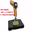 Пирометр с термопарой и штативом Xintest HT-6896 (-50…+1350 °С, 50:1, 0,1-1,0)