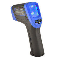 Пирометр FLUS IR-867 (-50...+1180 °C, DS - 50:1, EMS: 0.1-1) с термопарой К-типа (-50℃ до +1370℃), картой памяти, ПО