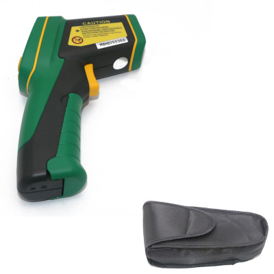 Пирометр Mastech MS6531A (IR: -60...+500 °C, D:S - 12:1, EMS: 0.1-1) с термопарой (-40...1080 °C)