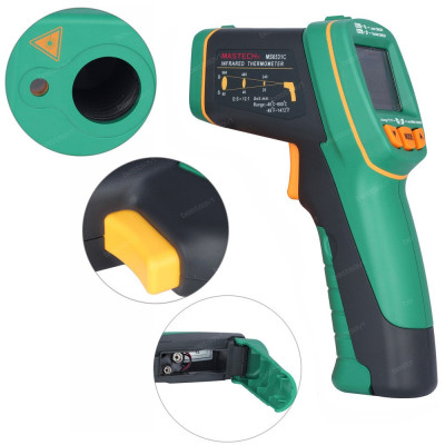 Пирометр Mastech MS6531B (IR: -40...+800 °C, D:S - 12:1, EMS: 0.1-1)