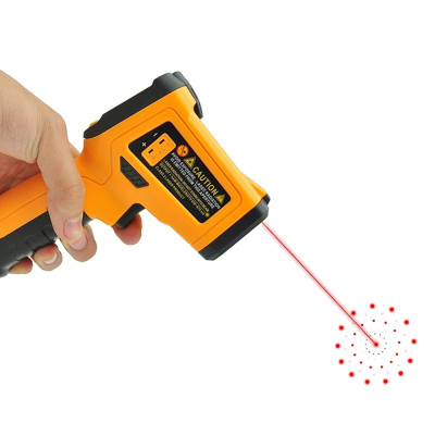 Пирометр PeakMeter PM6530C (-50...+800 °C, D:S 12:1, EMS: 0,1-1) с термопарой  (-40...+1000 °C)