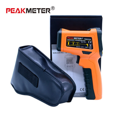 Пирометр PeakMeter PM6530C (-50...+800 °C, D:S 12:1, EMS: 0,1-1) с термопарой  (-40...+1000 °C)