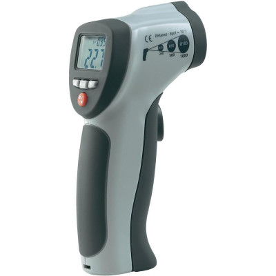 Пирометр Voltcraft IR 500-10S (-50...+500 °C, DS-10:1, EMS: 0.1-1) 