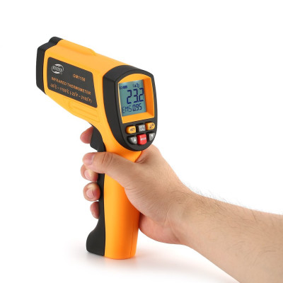 Пирометр Benetech GM1150 (-50...+1150 ºC, 20:1, EMS: 0.1-1)
