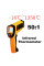 Пирометр Benetech GM1350 (Эпир 1350) (-18…+1350 °C, DS - 50:1, EMS: 0,1-1)