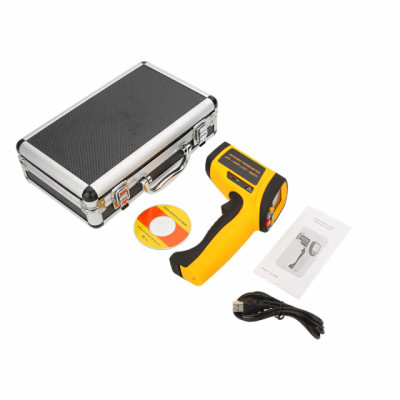 Пирометр Benetech GM1651 (-30...+1650 °C, DS - 50:1, EMS: 0.1-1) ПО, Кейс