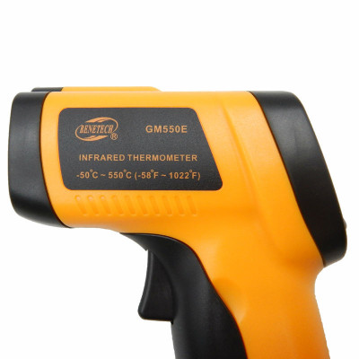 Пірометр Benetech GM550E (-50...+550 °C, DS - 12:1, EMS: 0.1-1)